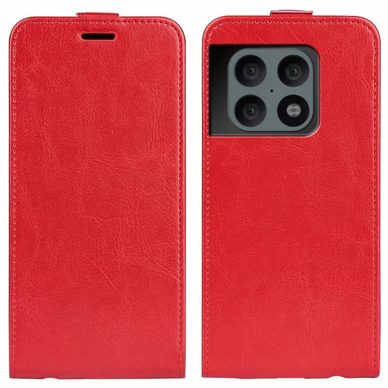 Flip Cover OnePlus 10 Pro Læder Cover Lodret Kunstlæder