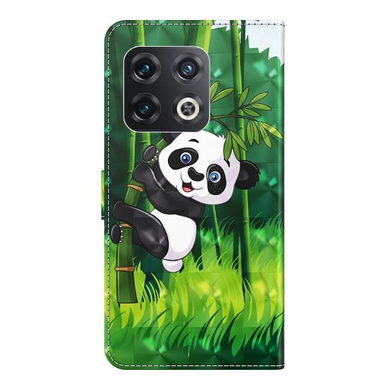 Flip Cover OnePlus 10 Pro Perched Panda