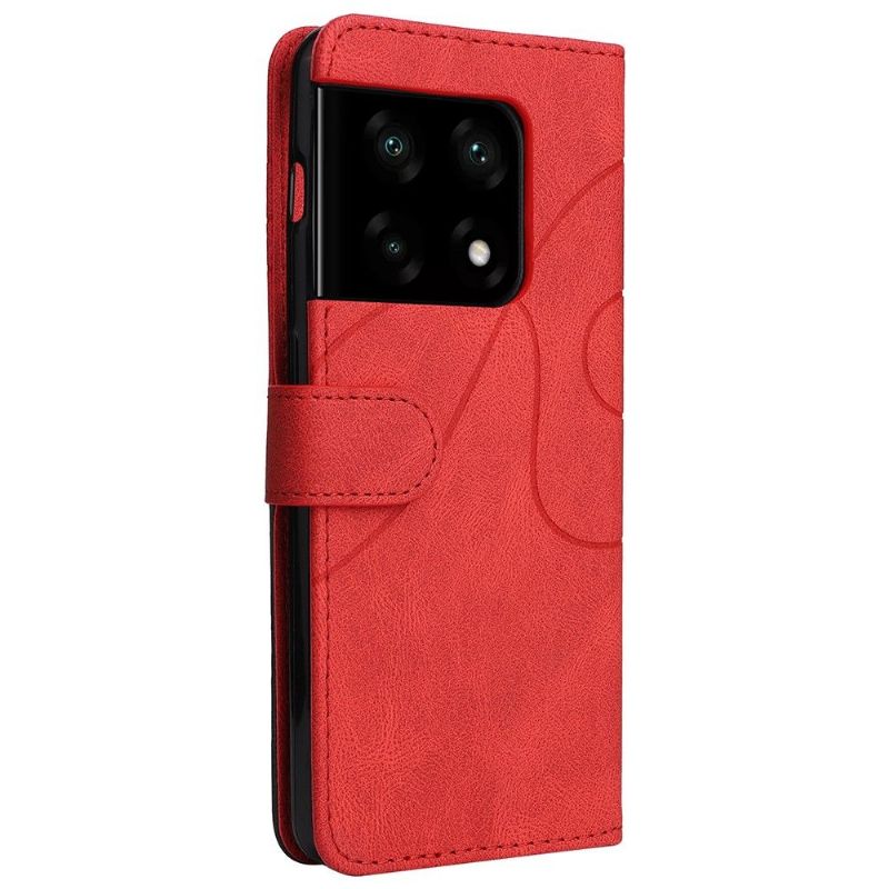 Flip Cover OnePlus 10 Pro Tofarvet Kunstnerisk