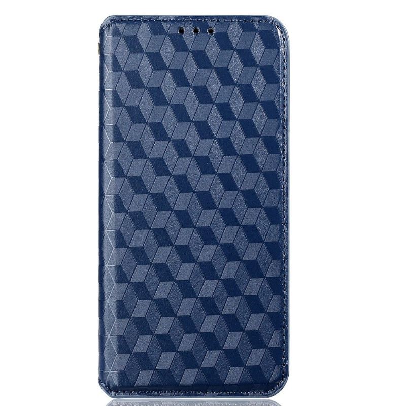 Læder Cover OnePlus 10 Pro Flip Cover Designgeometri