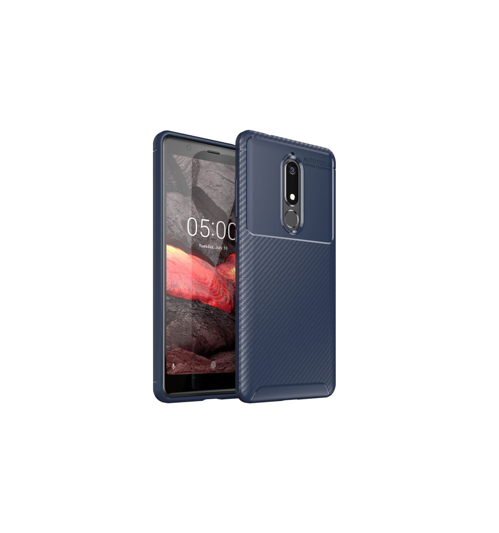 Cover Nokia 5.1 Karbon Classy