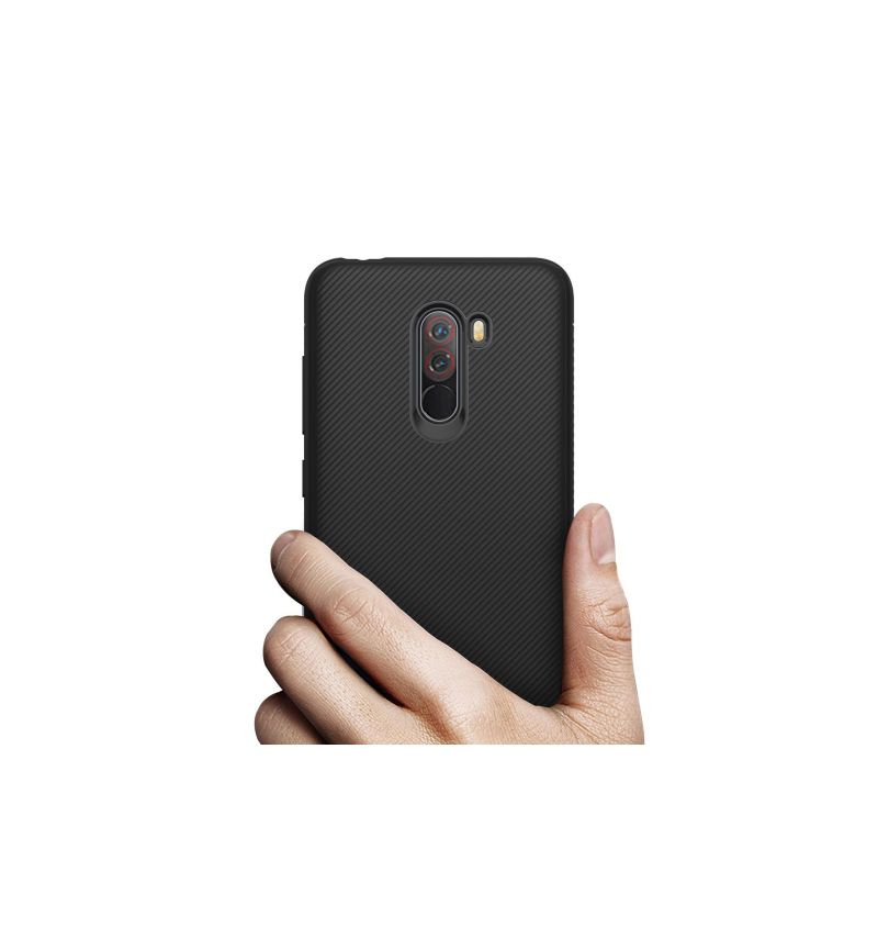 Cover Pocophone F1 Anti-fald Rustningseffekt Frys