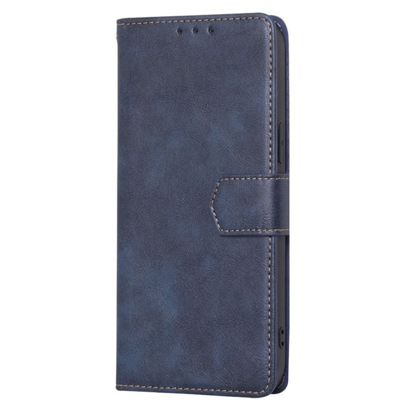 Flip Cover Huawei Mate 50 Pro Couture Lædereffekt