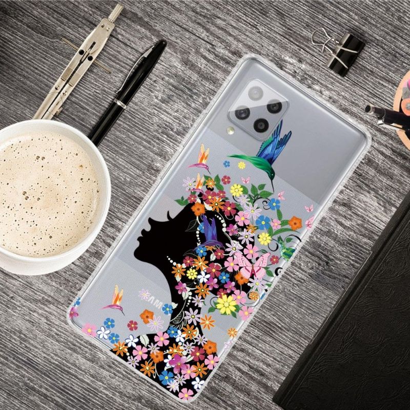 Cover Samsung Galaxy A42 5G Anti-fald Kolibriblomster