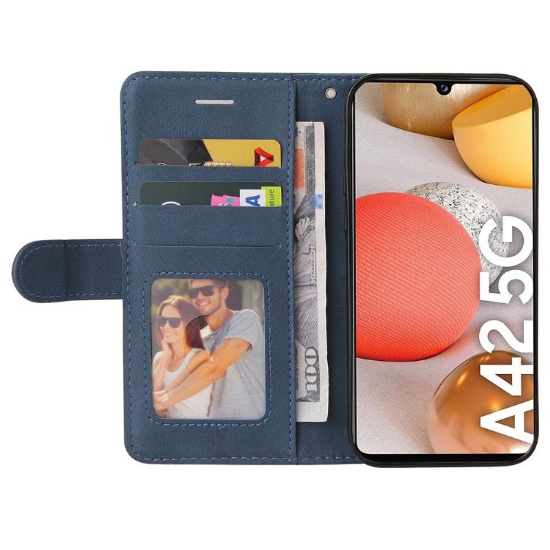 Flip Cover Samsung Galaxy A42 5G Bicolor Kunstnerisk