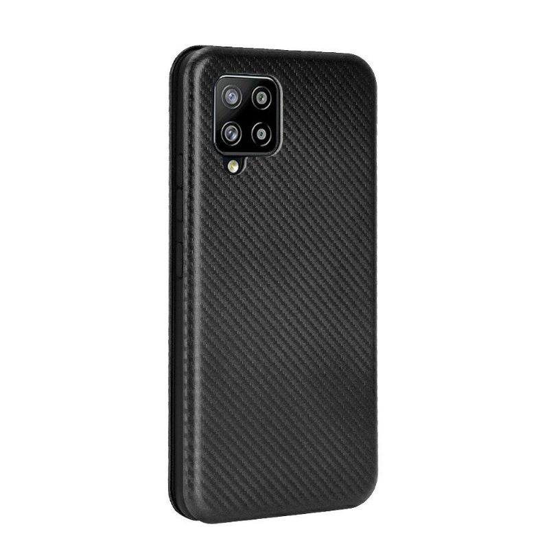 Flip Cover Samsung Galaxy A42 5G Carbon Fiber Style Kunstlæder