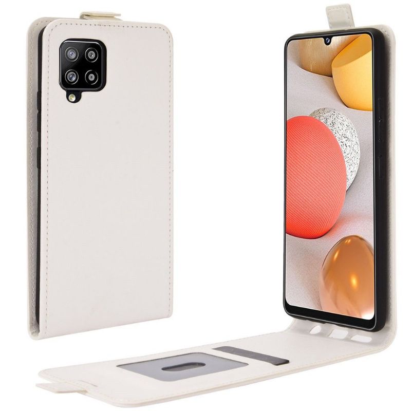 Flip Cover Samsung Galaxy A42 5G Læder Cover Lodret Kunstlæder