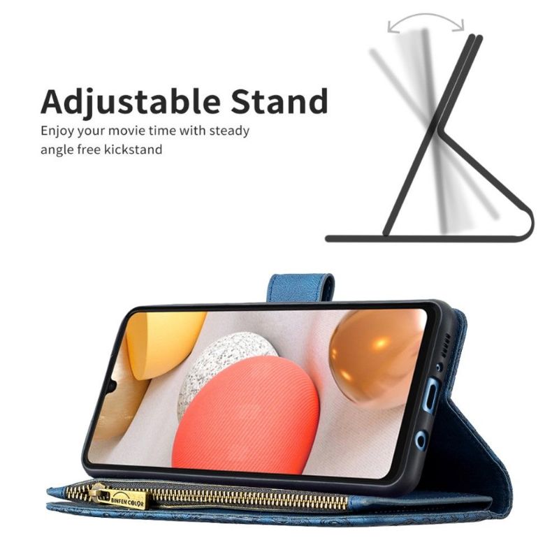 Flip Cover Samsung Galaxy A42 5G Punge Etui Flyvende Sommerfugle