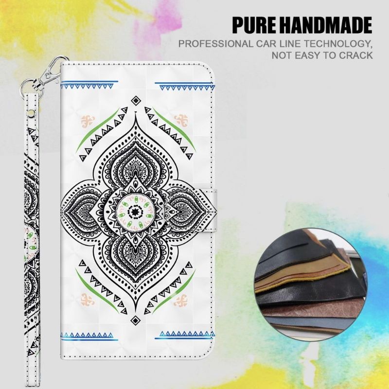 Læder Cover Samsung Galaxy A42 5G Original Enkelt Mandala