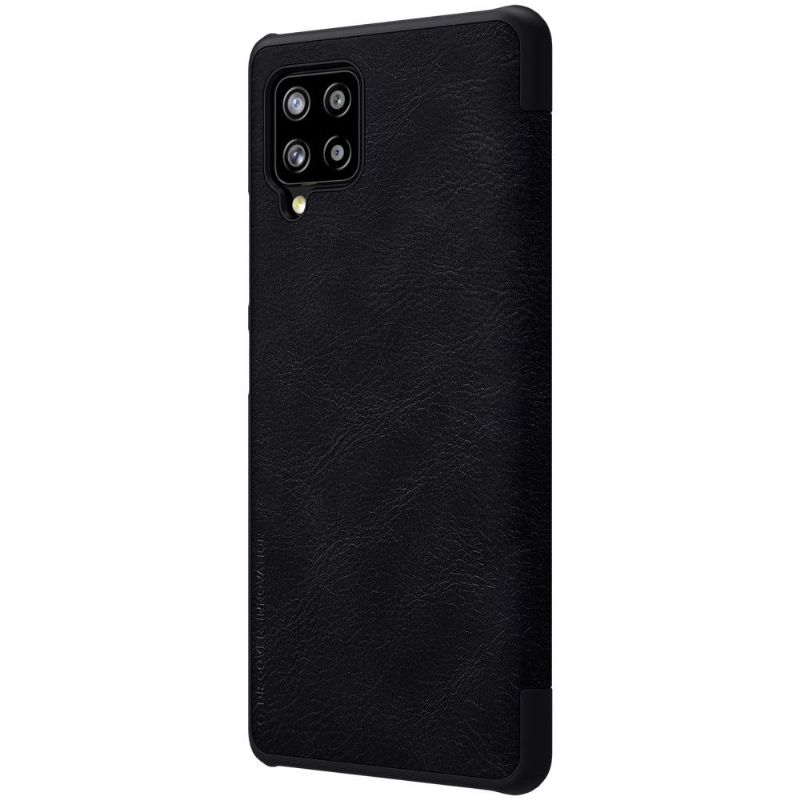 Læder Cover Samsung Galaxy A42 5G Original Qin-serien Lædereffekt