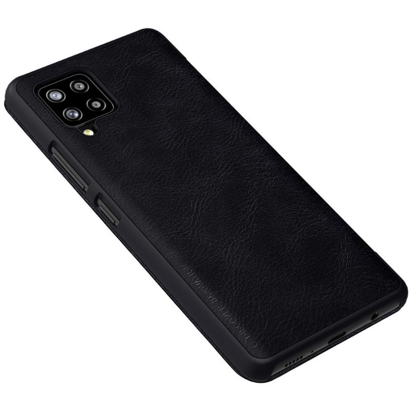 Læder Cover Samsung Galaxy A42 5G Original Qin-serien Lædereffekt