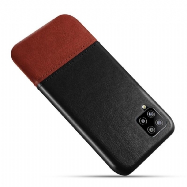 Mobilcover Samsung Galaxy A42 5G Tofarvet Lædereffekt