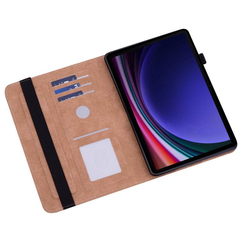 Flip Cover Til Samsung Galaxy Tab S9 Retro