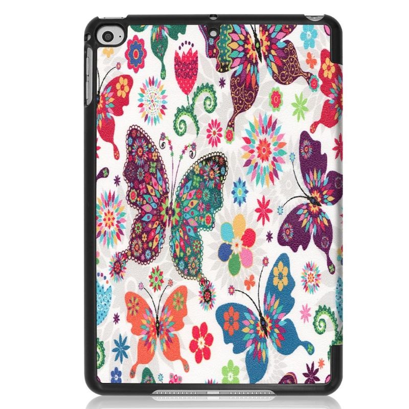 iPad Mini 2019 - Sommerfugle Og Blomster Smart Case