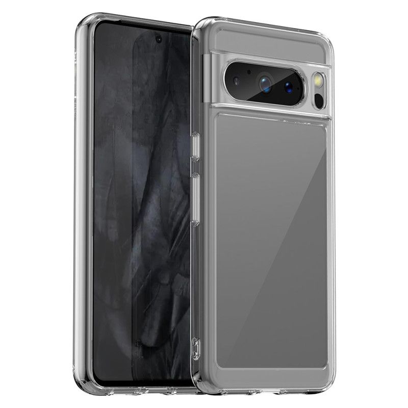 Cover Google Pixel 8 Pro Gennemsigtige Silikonekanter