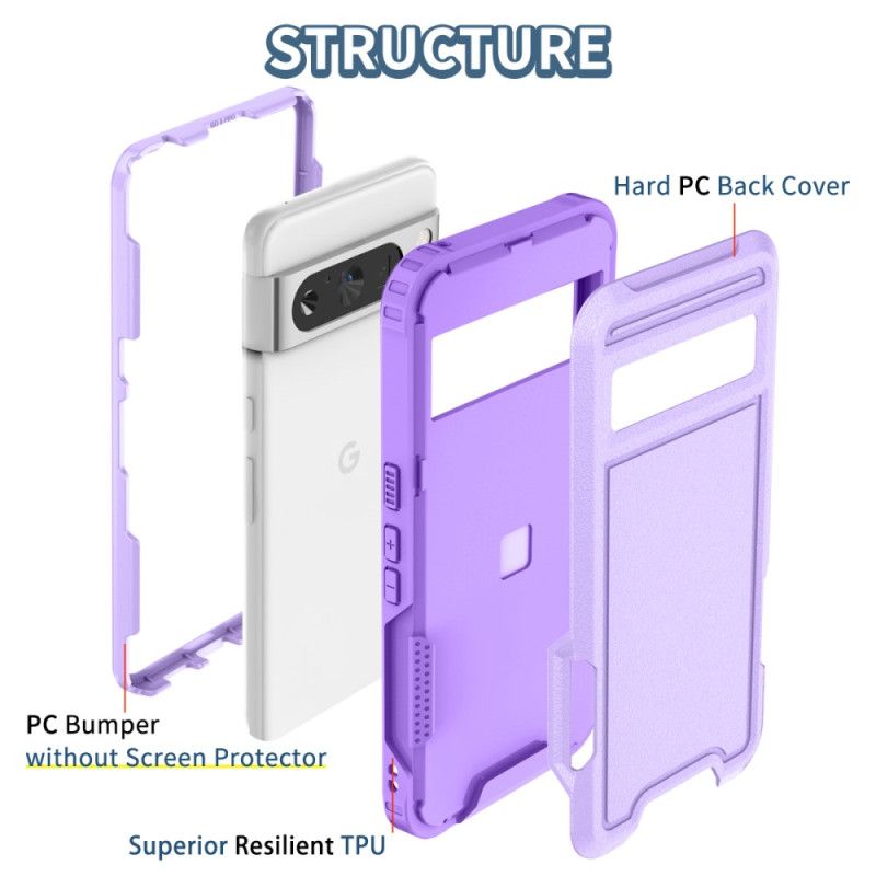 Cover Google Pixel 8 Pro Super Resistent Farve