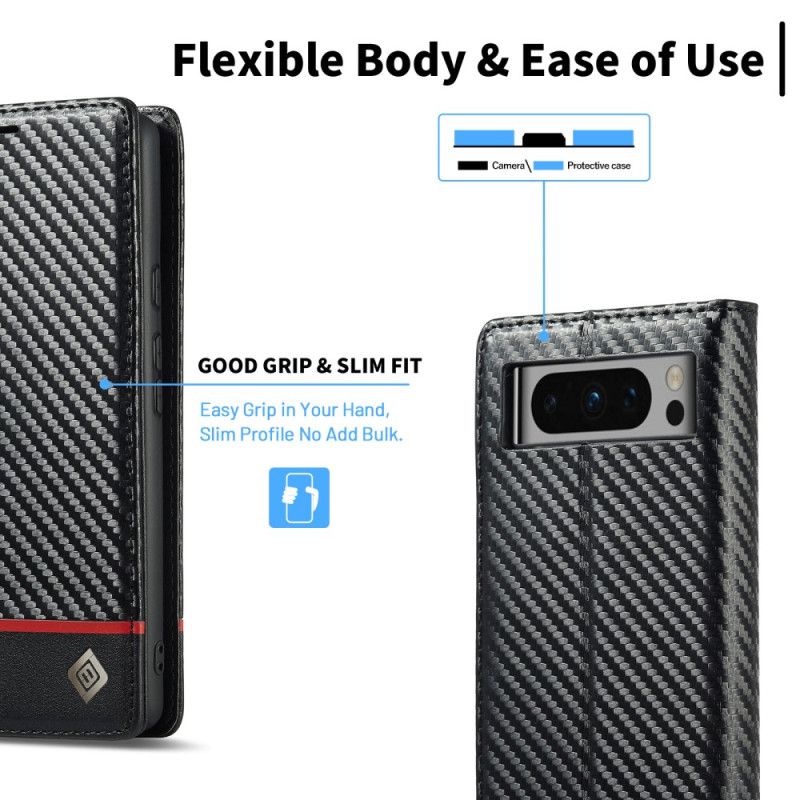 Flip Cover Google Pixel 8 Pro Kulfiber Lc.imeeke