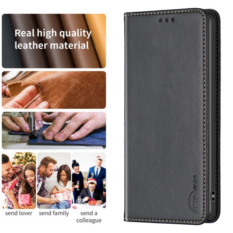 Læder Cover Google Pixel 8 Pro Telefon Etui Binfen Farve