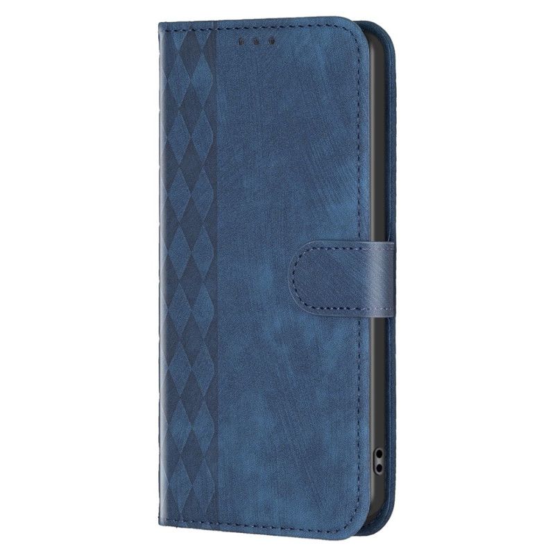 Læder Cover Google Pixel 8 Pro Telefon Etui Geometrisk Frise