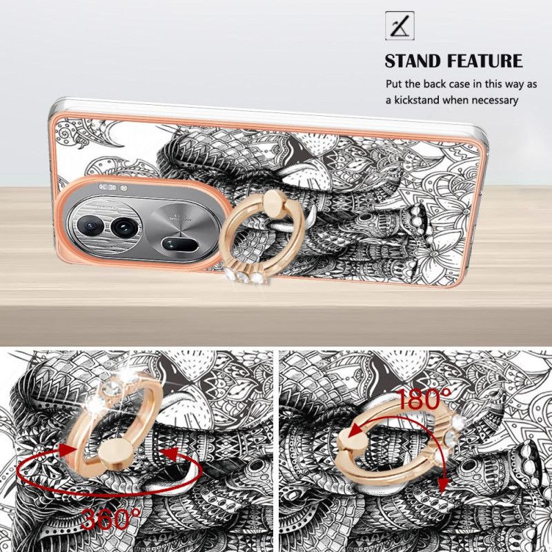 Cover Oppo Reno 11 Pro 5g Elephant Totem Support Ring