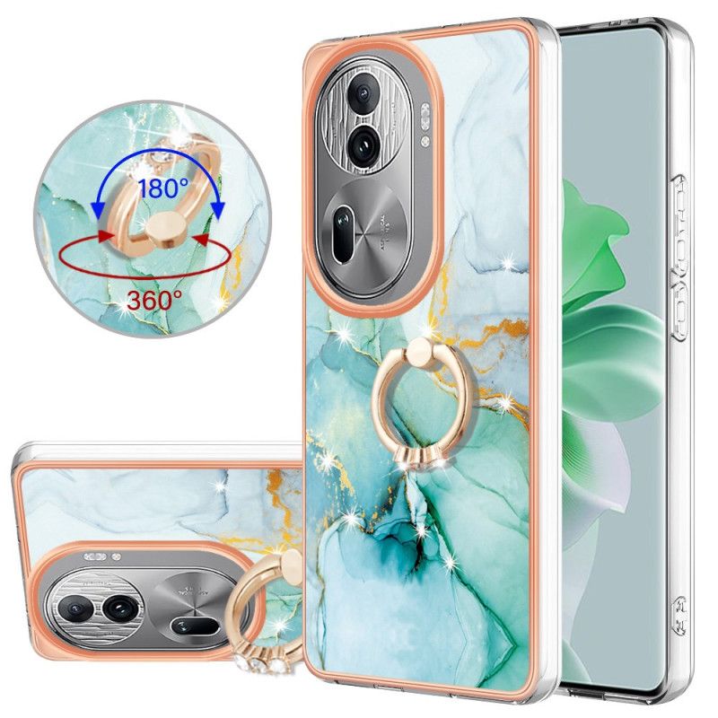 Cover Oppo Reno 11 Pro 5g Støttering I Marmorstil