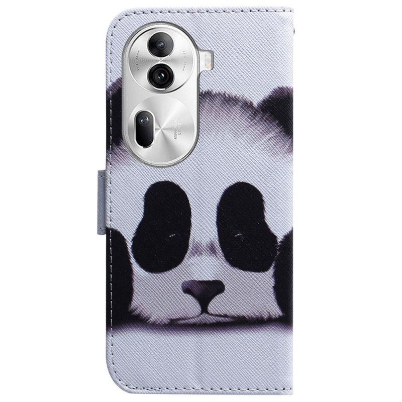 Flip Cover Til Oppo Reno 11 Pro 5g Panda