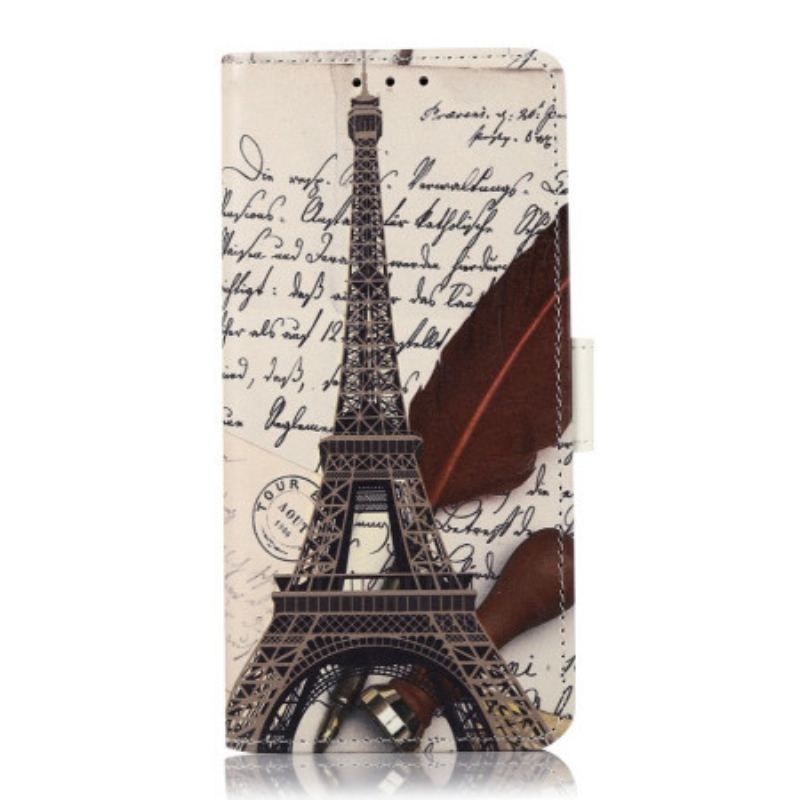 Læder Cover Xiaomi 13 Pro Eiffeltårnet