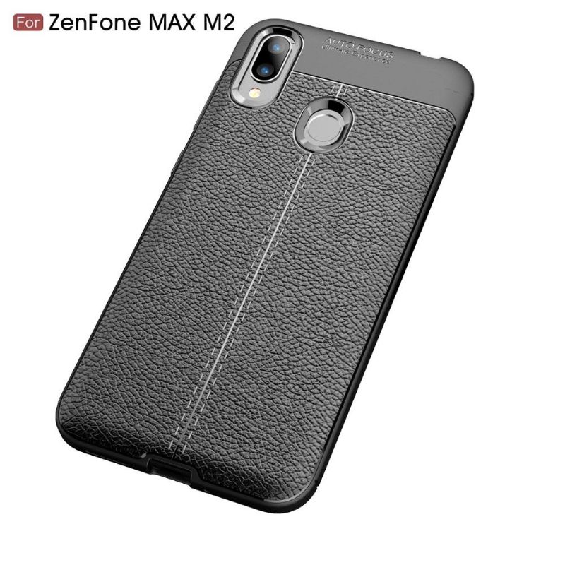 Cover Asus Zenfone Max M2 Finishing Gel I Kunstlæder