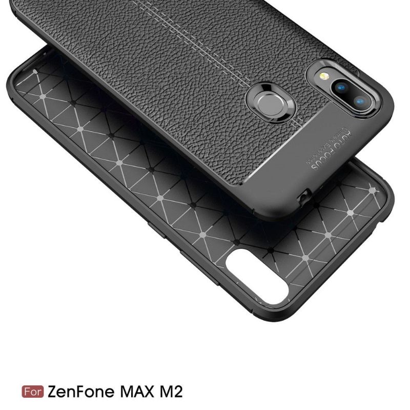 Cover Asus Zenfone Max M2 Finishing Gel I Kunstlæder