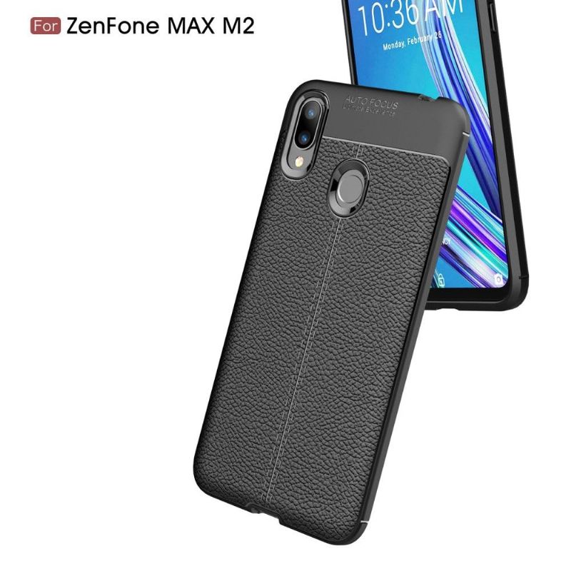 Cover Asus Zenfone Max M2 Finishing Gel I Kunstlæder