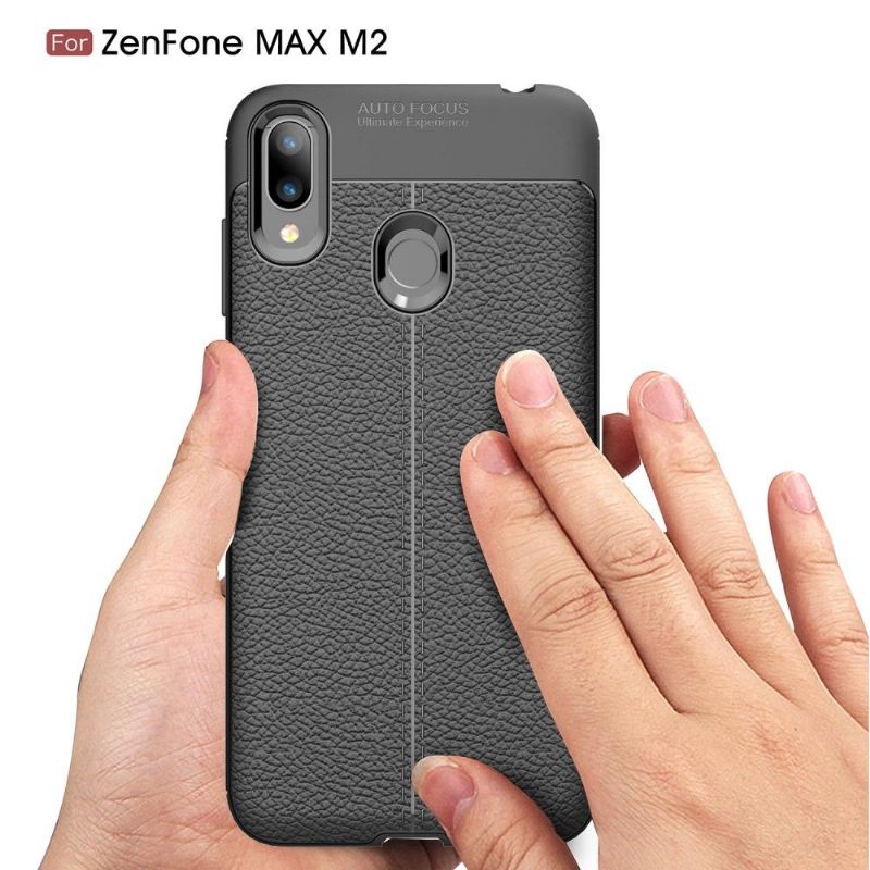 Cover Asus Zenfone Max M2 Finishing Gel I Kunstlæder