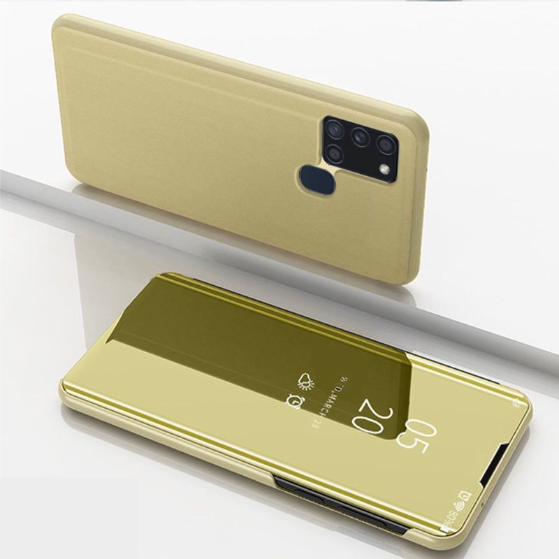 Cover Samsung Galaxy A21s Anti-fald Flip Cover Spejleffekt