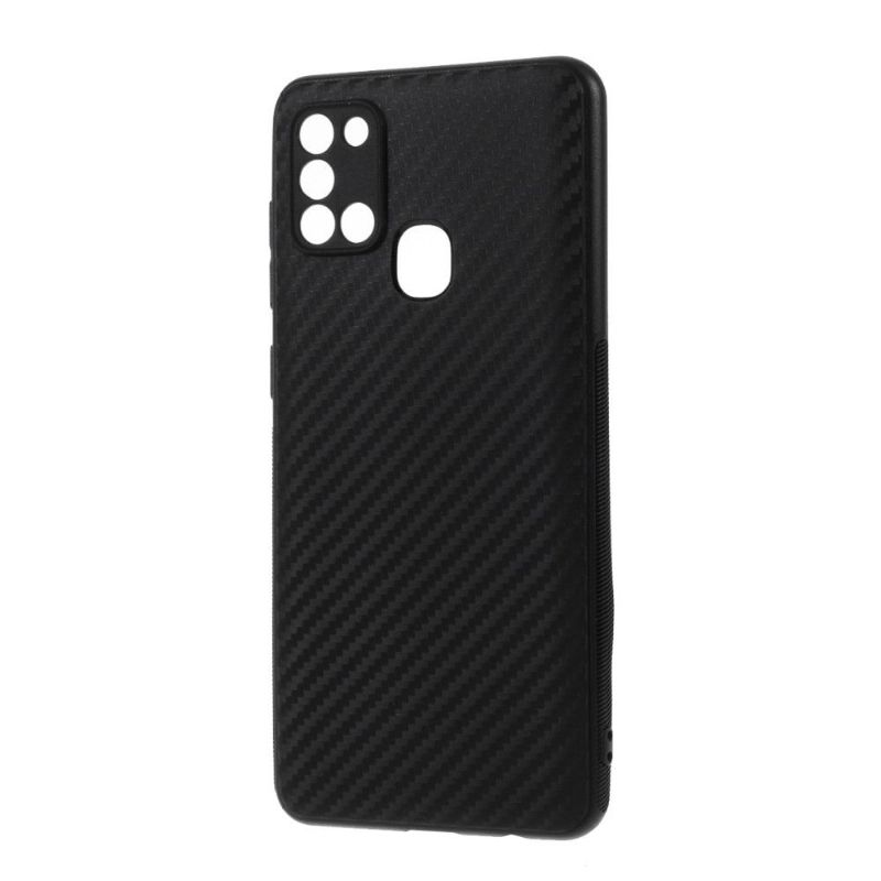 Cover Samsung Galaxy A21s Carbon Fiber Look