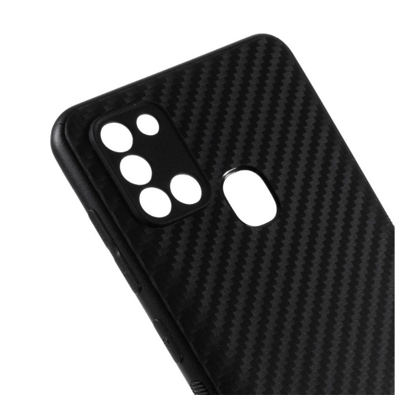 Cover Samsung Galaxy A21s Carbon Fiber Look