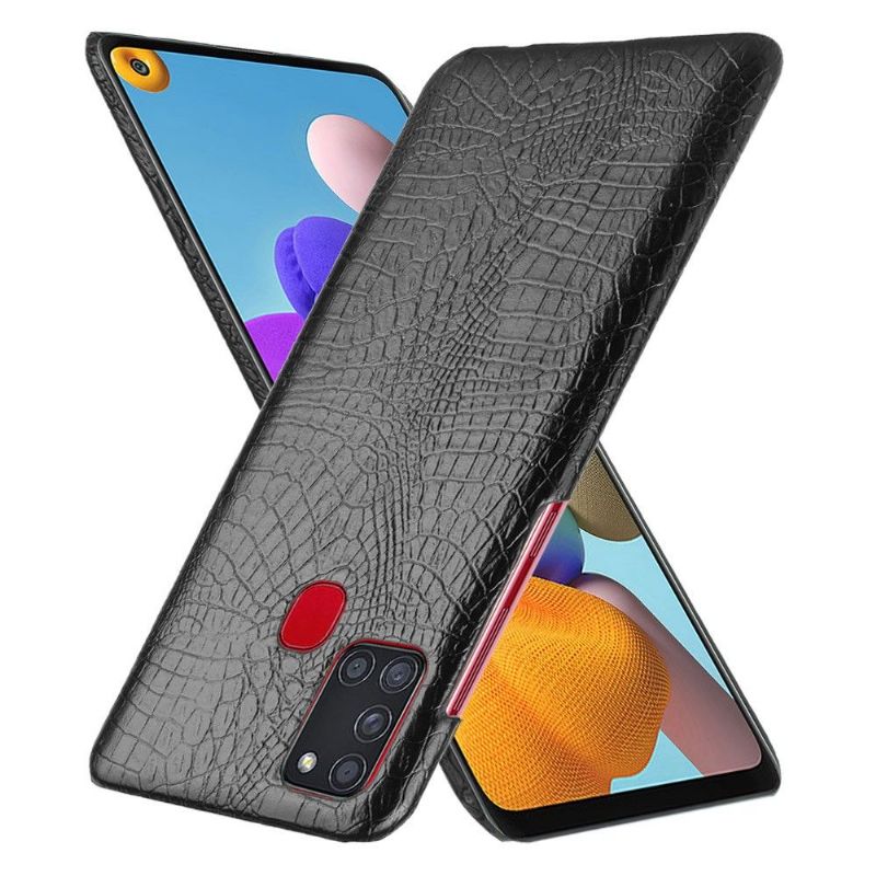 Cover Samsung Galaxy A21s Croc Skin Effekt