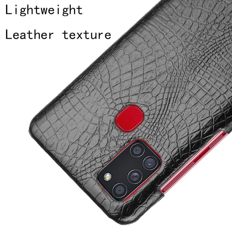 Cover Samsung Galaxy A21s Croc Skin Effekt