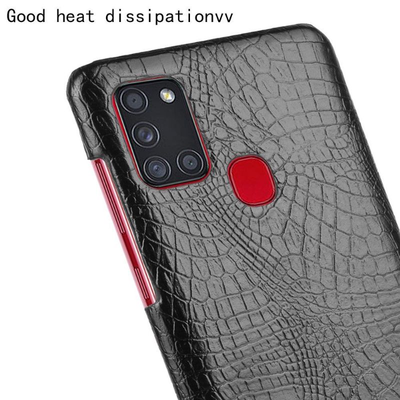 Cover Samsung Galaxy A21s Croc Skin Effekt