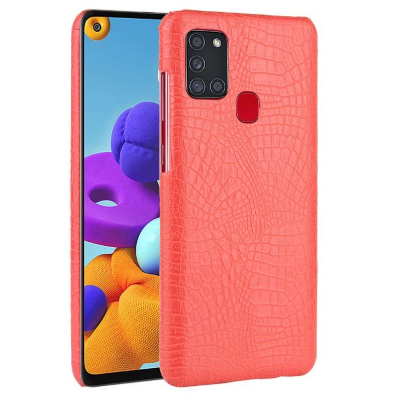 Cover Samsung Galaxy A21s Croc Skin Effekt