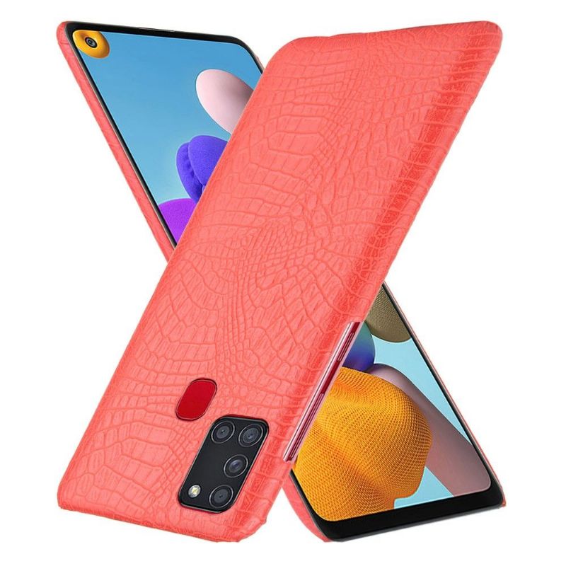 Cover Samsung Galaxy A21s Croc Skin Effekt