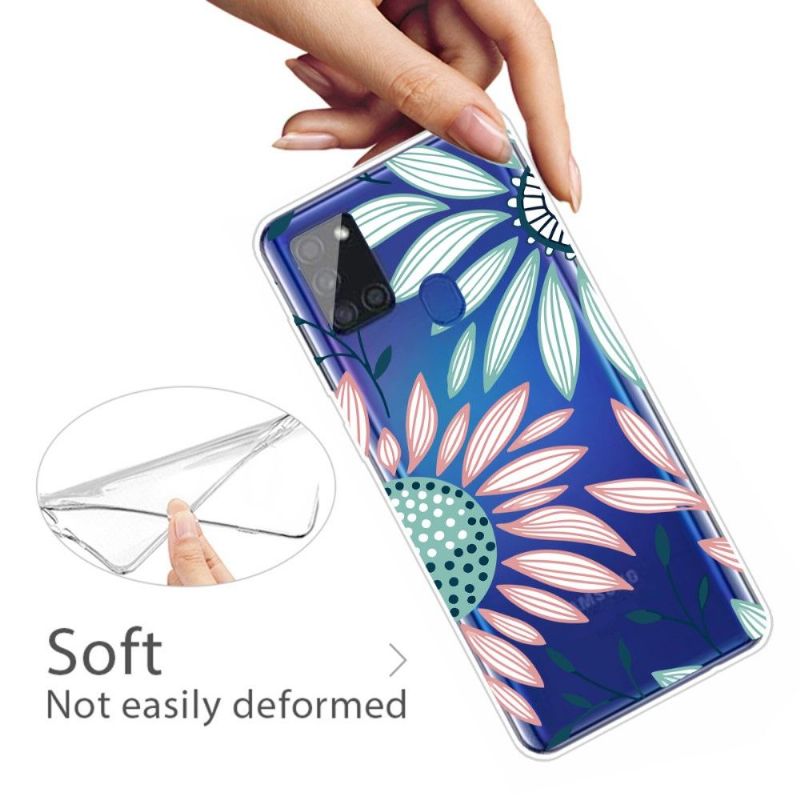 Cover Samsung Galaxy A21s Daisy Blomster