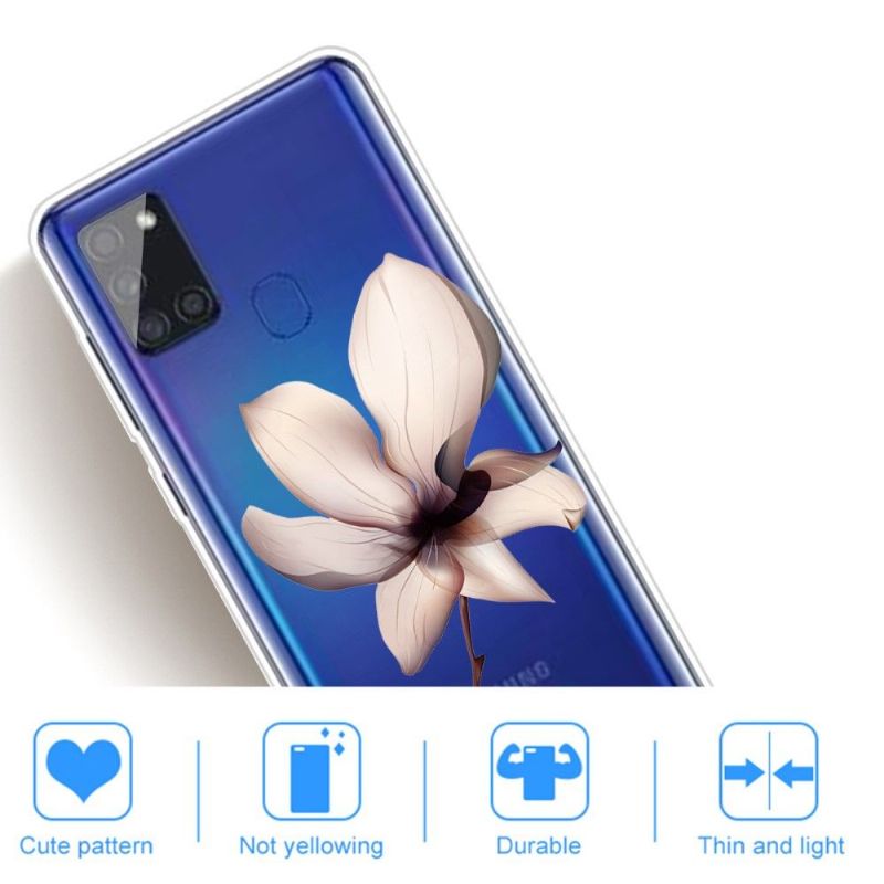 Cover Samsung Galaxy A21s Vild Blomst