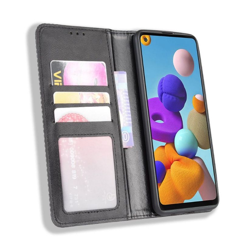 Etui Samsung Galaxy A21s Cirénius Style Læder