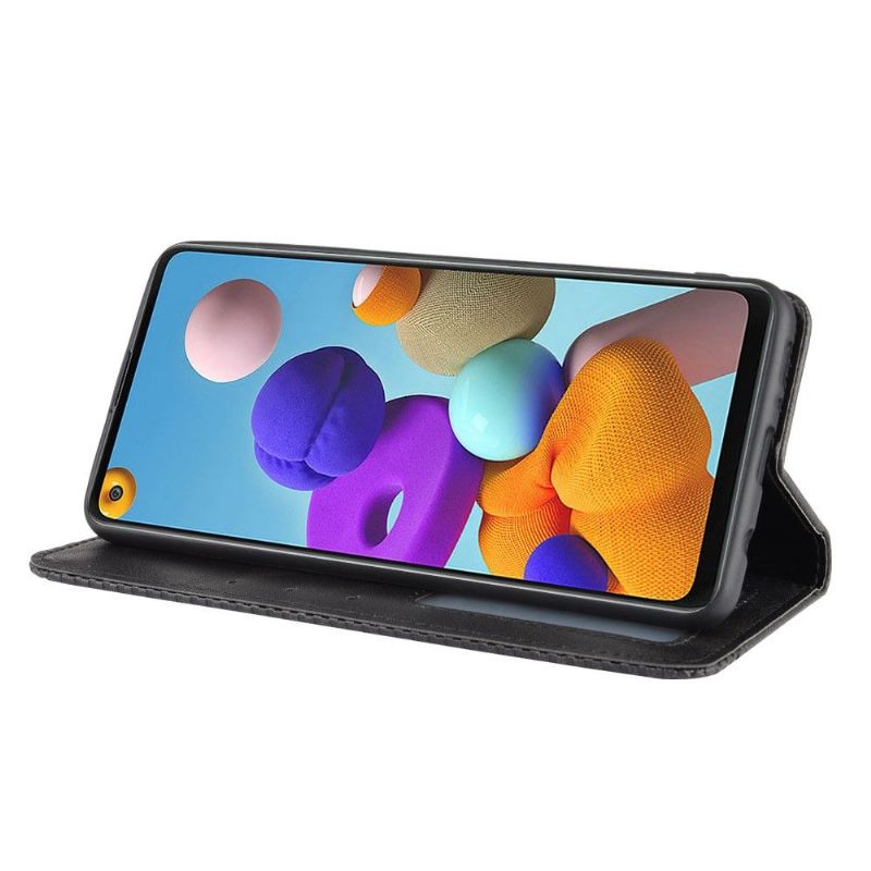 Etui Samsung Galaxy A21s Cirénius Style Læder