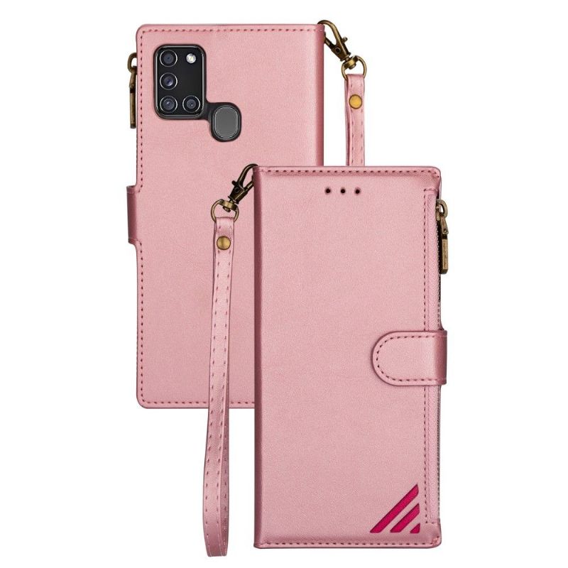 Flip Cover Samsung Galaxy A21s Anti-fald Punge Etui Sandy Frisk