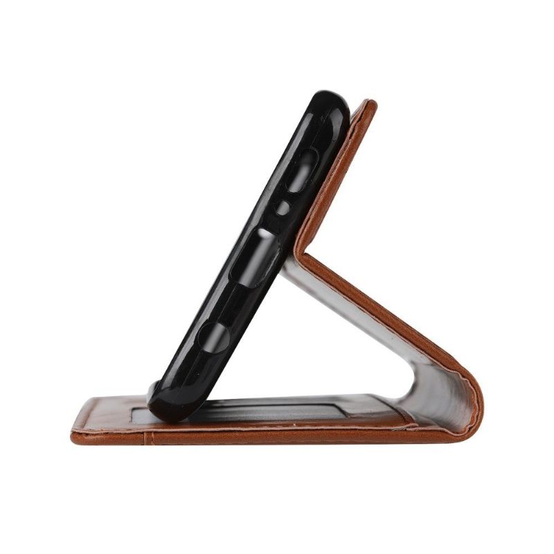 Flip Cover Samsung Galaxy A21s Læder Effekt Stand Case