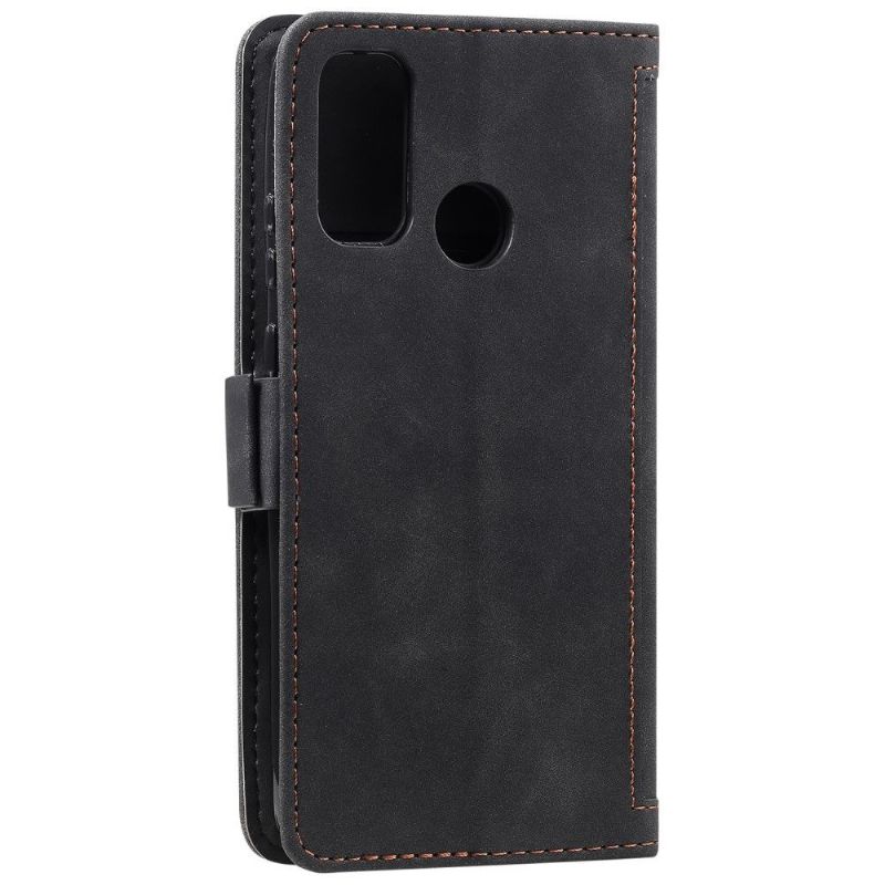 Flip Cover Samsung Galaxy A21s Med Snor Vintage Kortholder