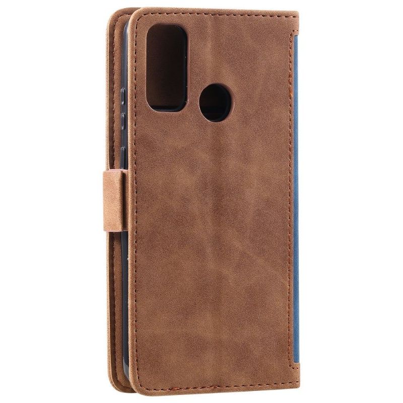 Flip Cover Samsung Galaxy A21s Med Snor Vintage Kortholder