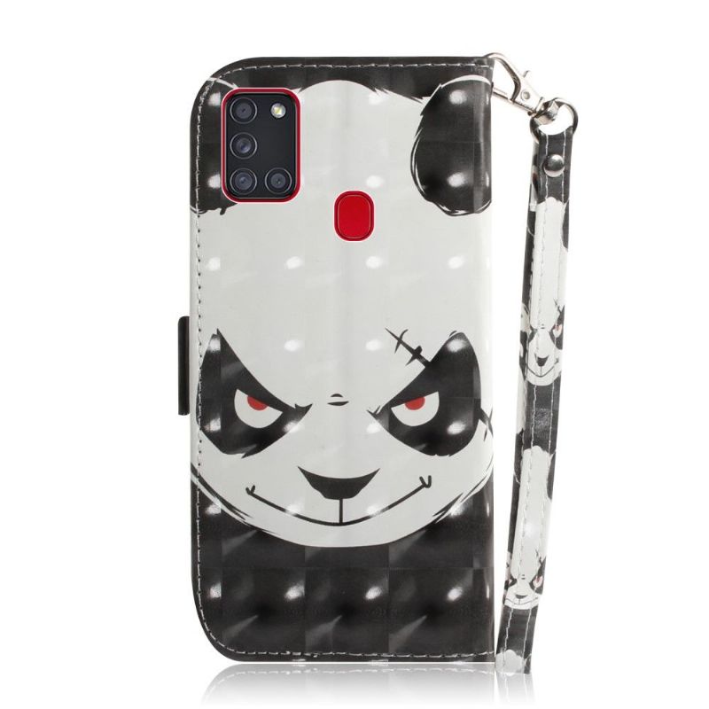 Flip Cover Samsung Galaxy A21s Ond Panda