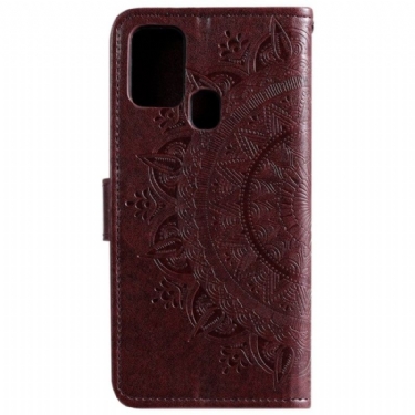 Flip Cover Samsung Galaxy A21s Relief Mandala