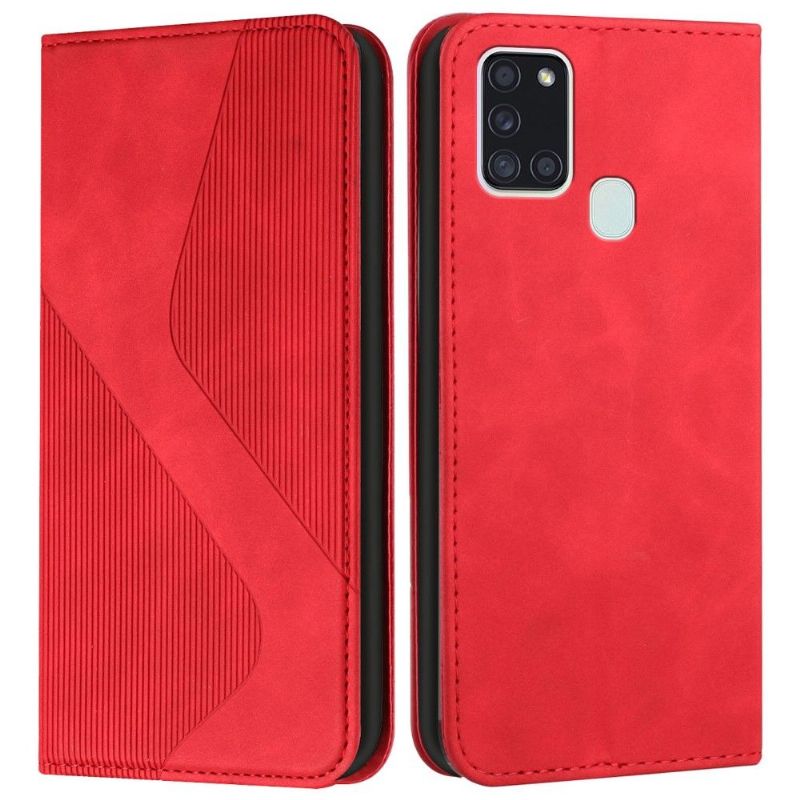 Flip Cover Samsung Galaxy A21s S Shape Business